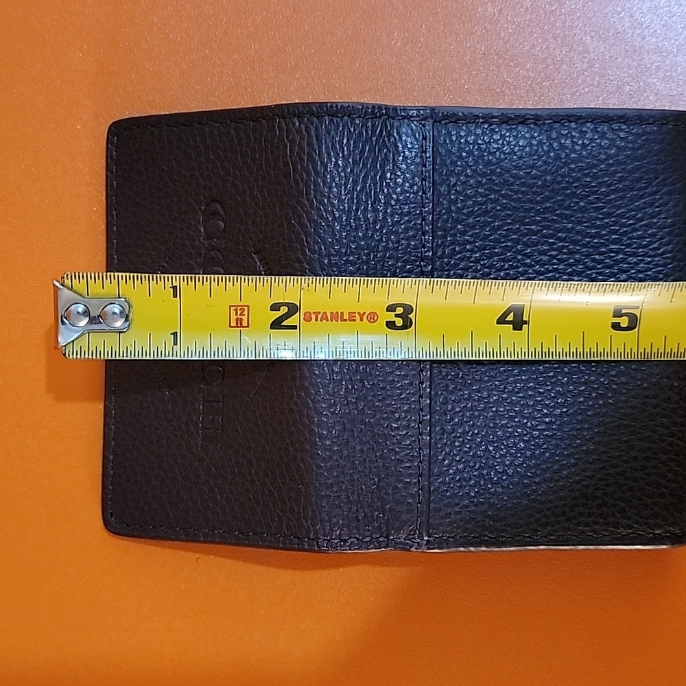Coach Brown Leather Coin/ CardHolder - Picture 5 of 14